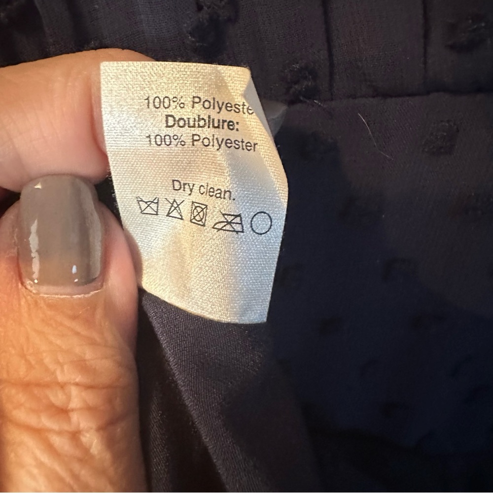 J. Crew navy blue dress size 14 petite - Picture 12 of 12